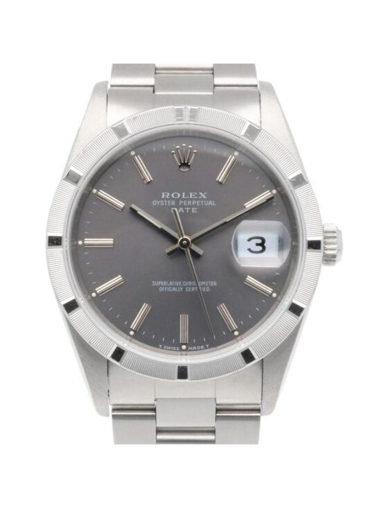 Rolex Other - Rolex Date Oyster Perpetual Watch Stainless Steel Automatic Winding Overhauled